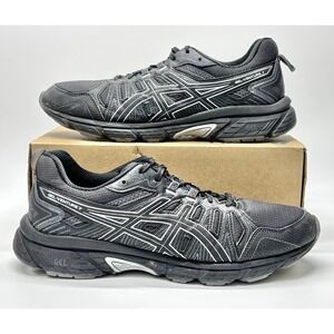 ASICS Gel-Venture Sheet7 Black Rock Black Running Shoes Men's Size 11 1011A560